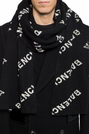 Logo-embroidered scarf, zdjęcie 2 Logo-embroidered scarf od Balenciaga